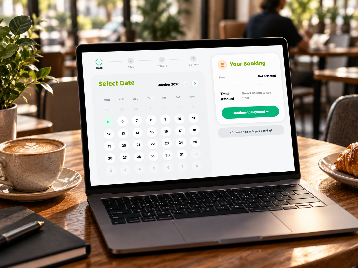 Custom booking plugin